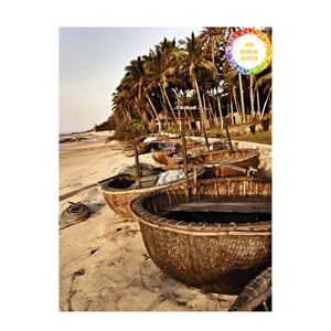 Handmade Wooden Boat from Vietnam Natural Pine Wood Ideal for Home Decoration Restaurant Display or Souvenir - Product Image 6