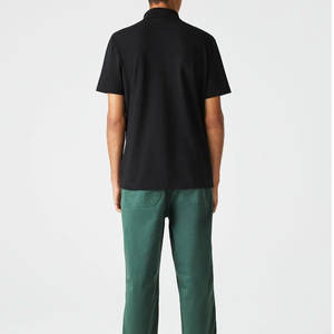 เสื้อยืดโปโลแขนสั้นโพลีเอสเตอร์ dryfit ปักลายเองขายส่งคุณภาพสูงโลโก้ที่กำหนดเองเรียบง่ายกอล์ฟลำลอง - Product Image 3