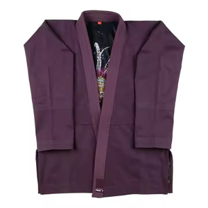 Jiu Jitsu Kimono Karaté Top-Veste de karaté de poids moyen-Smooth 100% Drill Cotton 9oz-Veste d'arts martiaux - Product Image 5