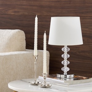 Modern Decorative <b>Candle</b> Lamp for Home Interior Stylish Table Light <b>Holder</b> for Living Room Ambience - Product Image 3