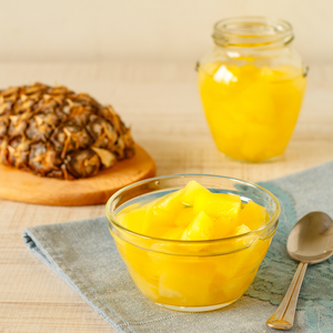 ผลิตภัณฑ์คุณภาพสูงมาตรฐานสากลจากผู้ผลิตเวียดนาม ทีเอ็มไอ ฟู้ดส์ สับปะรดหั่นชิ้นในน้ำเชื่อมบาง 580 มล. บรรจุกระป๋อง - Product Image 4