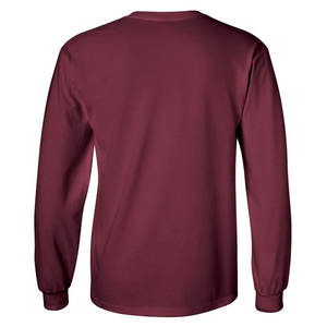 Next Level Basic Ras Du Cou À Manches Longues Nouvelle Vente De Cou Imprimer Hommes Marron Couleur À Manches Longues T-shirts - Product Image 3
