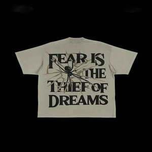 T-shirt à séchage rapide OEM 100% en coton avec sérigraphie complète graphique surdimensionné unisexe Fabricant personnalisé - Product Image 5