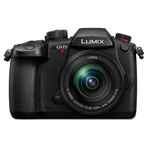 LUMIX DC-GH5M2 4K 60p Mirrorless Digital <b>Camera</b> Body with 12-60mm Lens Kit <b>for</b> Live Streaming & SD Memory Card Supported - Product Image 1