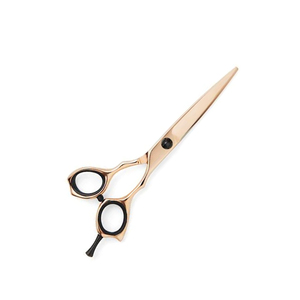 Kit de tijeras de peluquero de alta calidad, tijeras de salón de corte de pelo recubiertas de Color dorado, tijeras de adelgazamiento de peluquero, juego de peluquería de 3 uds - Product Image 3