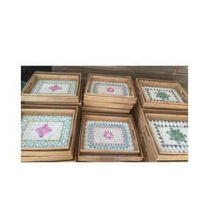 เวียดนามร้อนคอลเลกชันของแม่ออกแบบใหม่ของถาดหวายมุกด้วยราคาที่ดีที่สุด99GD - Product Image 1