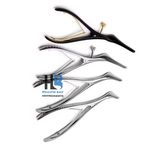 เครื่องขยายโพรงจมูกสแตนเลส สำหรับผู้ใหญ่และเด็ก พร้อมคีมขยายและสเปคูลัม อุปกรณ์ผ่าตัด ใช้ซ้ำได้ สำหรับการดูแลสุขภาพ - Product Image 2