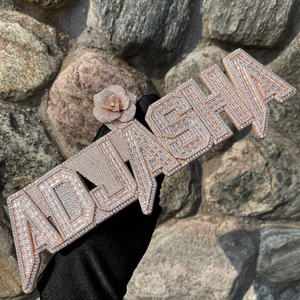 100% testeur de diamant passé personnalisé ailes d'ange Photo S925 argent 10k 14k 18k or massif glacé VVS Moissanite mémoire pendentif - Product Image 4