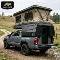 Camper amovible pour pick-up avec salle de bain, intérieur personnalisé pour les aventures en plein air