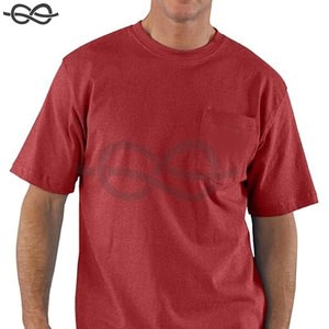 Camiseta de manga corta cómoda informal OEM para hombre más vendida, corte holgado, tela pesada, transpirable, duradera, 100% algodón - Product Image 4