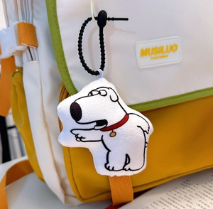 Llavero de Gato de Peluche de Algodón Moderno Personalizable, Colgante de Gato Adorable para Bolsos, Llavero Ligero y Ecológico para Pájaros y Perros - Product Image 3