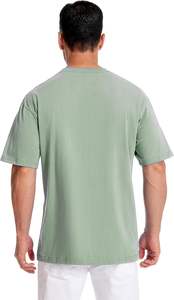 Conception personnalisée de haute qualité hommes 100% coton t-shirt classique décontracté col rond solide t-shirt pour hommes - Product Image 5