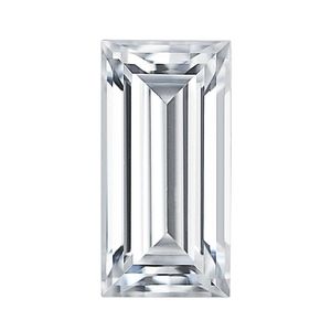 Diamantes CVD cultivados en laboratorio de 5 quilates con forma de esmeralda azul, certificados por IGI, claridad VVS1, disponibles al por mayor para anillos de boda y collares. - Product Image 3