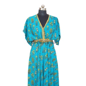 Elegante Vestido Midi Vintage con Cuello Redondo y Botones de Cristal, Estilo Oficina para Mujer, con Bolsillos y Borlas - Product Image 3