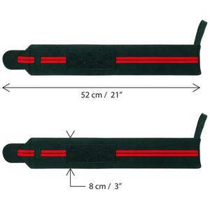 Poignet d'haltérophilie de haute qualité musculation poignet Wrap robuste réglable Gym poids lourd entraînement poignet Wraps - Product Image 4