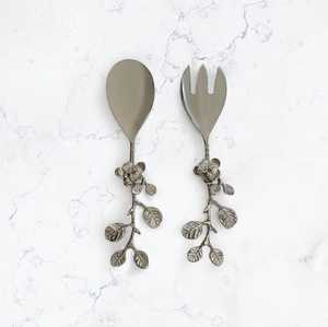 Vente à chaud nouveau style de luxe service de cuisine de mariage style de luxe service de couverts en acier inoxydable poignée torsadée ensemble de couverts cuillère - Product Image 2