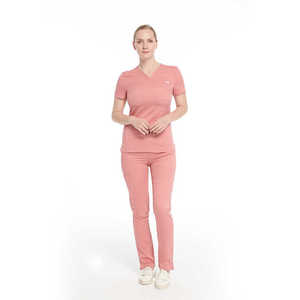 Top Quality Nursing <b>Scrubs</b> Hospital Uniforms Set Short Sleeve Custom <b>Nurse</b> <b>Scrubs</b> Uniform - Product Image 1
