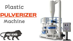 Machine industrielle de pulvérisation de plastique PVC LLDPE acier et PP matériel pour usage domestique et industriel - Product Image 4