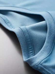 Nueva Camiseta de algodón 100% ajustada de verano para hombre a la moda, Camiseta deportiva informal de manga larga, ropa mixta a granel, ropa usada - Product Image 3