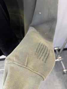 เสื้อมีฮู้ดแบบสวมหัวของผู้ชายเสื้อฮู้ดแบบสวมหัวผ้าคอตตอน100% สีล้วนแนวสตรีทแฟชั่นแบบลำลองทรงโอเวอร์ไซส์ - Product Image 6