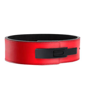 Custom <b>Weight</b> Lifting Lever <b>Belt</b> for Unisex Heavy Duty 10mm COWHIDE Material Professional Protection Adjustable Non-Slip Buckle - Product Image 5