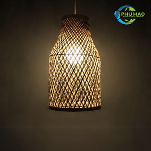 Venta al por mayor vietnamita encantado ratán bambú linterna candelabro para interiores y exteriores decoración del hogar restaurante Resort jardín - Product Image 5