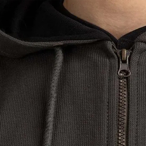 Top des tendances sweat à capuche pour homme fabriqué en usine manches longues et fermeture éclair séchage rapide qualité supérieure 100% coton mode d'hiver - Product Image 5