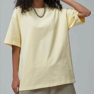 เสื้อยืดผ้าฝ้ายเฮฟวี่เวทพรีเมี่ยมขนาดใหญ่พิมพ์ลายได้ตามต้องการ300 - Product Image 4