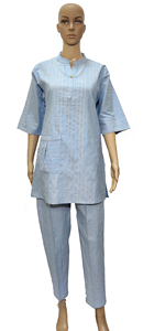 Uniforme de sirvienta de Casa Khadama para mujeres de Arabia Saudita Kuwait y Dubai con trabajo impreso y bordado - Product Image 3