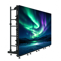 Écran LED extérieur P3.91 XGCLED étanche IP65, mur vidéo de location 500x500mm, armoire couleur pleine pour scène et exposition