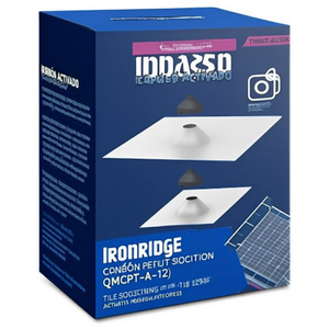 Flashings de pénétration de conduit IronRidge QMCPT-A-12 pour toitures en tuiles – Accessoire de montage solaire - Product Image 3