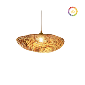 Factory Direct Rattan Bamboo Lamp Vietnam Supplier High Quality Modern Durable <b>Lighting</b> Cheap Price Export - Product Image 1