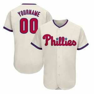 Wholesales Custom Printed Baseball Jersey Unisex Short Sleeve Solid V-Neck Moisture Wicking Quick Dry Regular Fit Adult 100% - Product Image 1