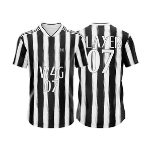 Camisetas Personalizadas al por Mayor para Hombre, con Nombre y Números del Equipo, 100% Poliéster, Transpirables, Ligeras y Elásticas, con Cuello en V - Product Image 4