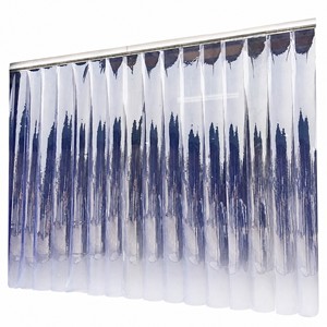 Gorden Pintu PVC Transparan, Gulungan Film Tirai Pintu Plastik Fleksibel dan Lembut untuk Pabrik Gudang - Product Image 1