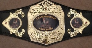 Ceinture de champion personnalisée avec sangle en cuir - Product Image 2