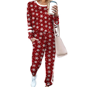Ensemble de survêtement décontracté pour femme avec logo personnalisé, léger, respirant, pour l'hiver, comprenant un sweat à capuche et un pantalon de jogging, avec finition délavée - Product Image 1