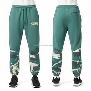 กางเกงและกางเกงขายาวผู้ชาย ใหม่ 360G กางเกงวอร์มผ้าฟลีซผู้ชาย กางเกงลำลองแฟชั่นที่ให้ความอบอุ่นสำหรับฤดูใบไม้ร่วงและฤดูหนาว - Product Image 1