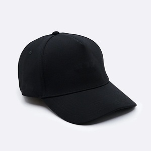 Casquette de baseball noire personnalisée en gros, logo brodé, coton, sportive, respirante, imperméable, chapeau de sport pour hommes et femmes, réglable - Product Image 5