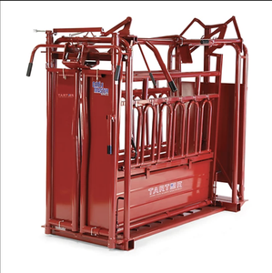 ชุดอุปกรณ์จับคุมวัวแบบหนีบ รุ่น CattleMaster Series 6 สำหรับงานหนัก พร้อมประตูอัตโนมัติ - Product Image 1