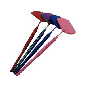 อุปกรณ์แต่งหน้าอเนกประสงค์ทำจากสแตนเลสกระเป๋ามือถือชุบทองสำหรับตรวจขนตา - Product Image 1