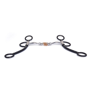 Équipement en acier inoxydable de meilleure qualité bouche de cheval en gros Offre Spéciale à pointillés en argent occidental produits d'équitation mèches à pointillés - Product Image 2