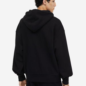 Sweats à capuche pour hommes personnalisés de haute qualité, vêtements de rue surdimensionnés vierges, sweats à capuche d'hiver brodés à la mode en gros à prix d'usine - Product Image 2