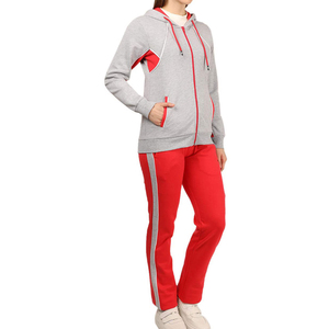 Women Casual Plus Size Lightweight Winter Hooded Solid Tracksuit Polyester/Cotton Customized Logo Fitness Running Breathable - Product Image 3