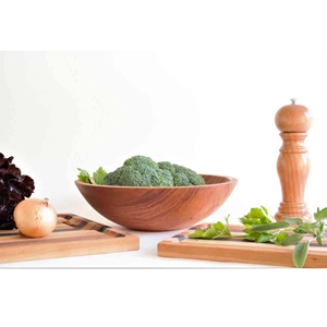 Cuenco de madera de alta calidad al por mayor estilo bonito diseño para decoración del hogar cafetería nad Hotel hecho en Vietnam - Product Image 5