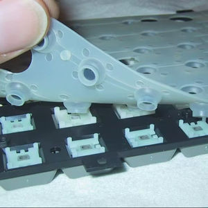 Teclado de Membrana para Electrodomésticos, Teclado Táctil Flexible con Botones de Metal - Product Image 1