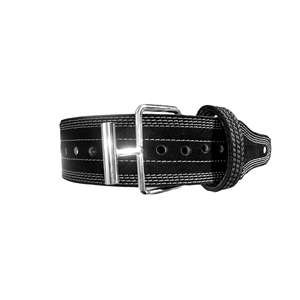 เข็มขัดออกกำลังกายหนังแท้สำหรับผู้ชายเข็มขัดพยุงหลังนีโอพรีนเข็มขัดยกน้ำหนักยกน้ำหนัก - Product Image 4