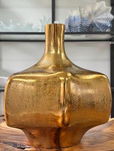 Florero de Metal Premium para Mesa de Centro y Decoración de Estantes, Diseño Moderno, Elegante y Alto, Hecho a Mano, Ecológico - Product Image 4