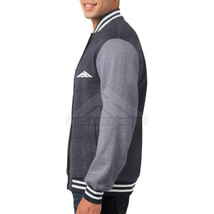 เสื้อแจ็คเก็ตเลตเตอร์แมนคุณภาพพรีเมียมสั่งทำพิเศษพร้อมโลโก้ เสื้อผ้าแฟชั่นแขนยาว - Product Image 3