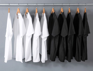 230g Heavy Cotton <b>Short</b> <b>Sleeve</b> T <b>Shirt</b> Men and Women Solid <b>White</b> Men's Blank T-<b>shirt</b> for men - Product Image 2